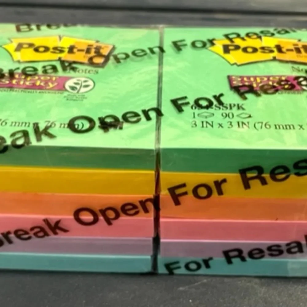 3M Post-it Super Sticky Notes Pack of 12 3